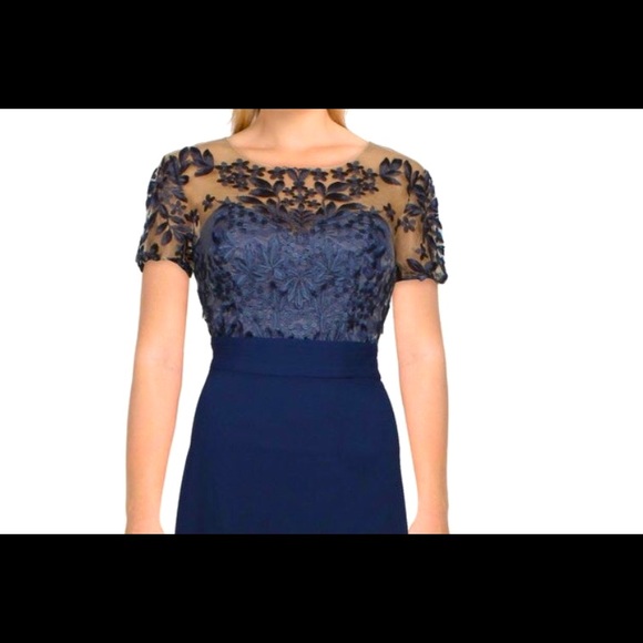 R.M. Richards Navy Dress Mother of the Bride - Picture 4 of 7